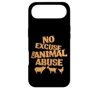 Vegan "No Excuse for Animal Abuse" Case for iPhone Air