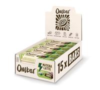 Vegan Oat Milk Chocolate - Ombar Oat M'lk Matcha Latte, Deep Filled Centres (42g x 15 Bars), Fair Trade, Dairy and Gluten Free Chocolate | Energy by Perfect Ted Matcha