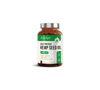 Vegan Omega 3 6 9 Capsules from Hemp Seed Oil 2000mg, 210 Cold Pressed Softgels