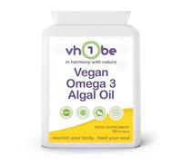 Vegan Omega 3 Algal Oil - Plant-Based DHA & EPA for Heart, Brain & Eyes - Fish-Free Supplement - 90 Softgels