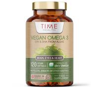 Vegan Omega 3 - EPA & DHA from Algae Oil - Carrageenan-Free - Sustainable Vegan Alternative to Fish Oil - 120 Softgels