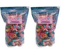 Vegan Pick & Mix 1kg Sharing Pack By Sweetish Vegan & Gluten Free (Pack of 2)