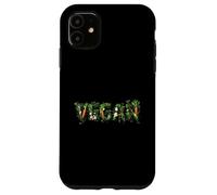 vegan planted plant based vegetables fruits I love animals Case for iPhone 11