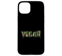 vegan planted plant based vegetables fruits I love animals Case for iPhone 15 Plus