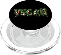 vegan planted plant based vegetables fruits I love animals PopSockets PopGrip for MagSafe