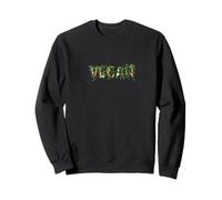 vegan planted plant based vegetables fruits I love animals Sweatshirt