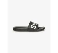 Vegan pool flip-flops Superdry Core Noir 40/41