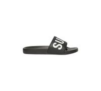 Vegan pool slides for kids Superdry Core Noir 6/7 ans