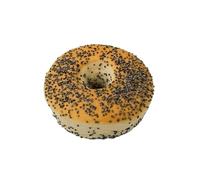 Vegan Poppy Seed Bagels (7-8cm), Fresh from Frozen, x 20