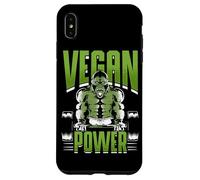 Vegan Power Gorilla Weightlifting Strength Gym Case for iPhone XS Max