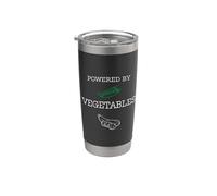 Vegan Powered by Vegetables Cucumber Stainless Steel Insulated Tumbler