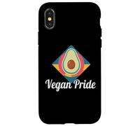 Vegan Pride - Avocado Artsy Case for iPhone X/XS