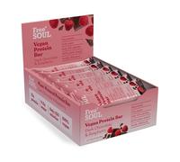 Vegan Protein Bars 12 x 50g | Plant Based Chocolate Protein Bars | Delicious Dairy Free, Low Sugar, Low Carb Bars | Sucralose Free, Gluten Free | 15g of Protein per Bar | Free Soul