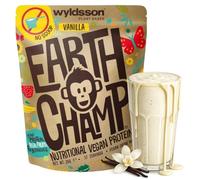 Vegan Protein Powder - EarthChamp by Wyldsson - Plant Based Vanilla Protein Powder Shake, Dairy Free, Gluten Free, Lactose Free Protien Shake (2kg No Scoop)