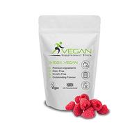 Vegan Protein Powder (Raspberry) | Plant Based Protein Shake (Pea, Brown Rice and Hemp) | Supports Growth & Repair of Lean Muscle Mass | Gluten/Dairy/Soy Free