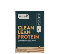 Vegan Protein Powders by Nuzest - Clean Lean Protein - Salted Caramel - Plant Based Pea Protein Shake - Low Carb - Gluten Free - Dairy Free - 5 x 25g Sachets (5 Servings)