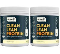 Vegan Protein Powders by Nuzest - Clean Lean Protein - Smooth Vanilla - Plant Based Pea Protein Shake - Low Calorie & Low Carb - Gluten Free - Dairy Free - 500g (20 Servings) (Pack of 2)