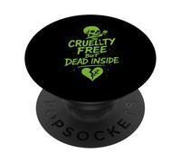 Vegan Punk Rebel Vegan Vegan Anarchist Vegan Protest PopSockets Adhesive PopGrip