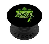 Vegan Punk Rebel Vegan Vegan Anarchist Vegan Protest PopSockets Adhesive PopGrip