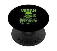 Vegan Punk Rebel Vegan Vegan Anarchist Vegan Protest PopSockets Adhesive PopGrip