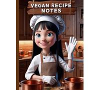 Vegan Recipe Journal: Create, Collect & Cherish Your Plant-Based Favorites: Personal Organizer to Record Healthy Dishes, Culinary Experiments, and Food Inspiration
