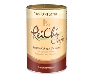 Vegan ReiChi Cafe by Dr. Jacob's I Soluble Coffee I Mushroom Coffee Drink with Reishi Mushroom Powder I Guarana and Ginseng Extract I 1 x 400g
