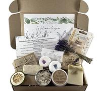 Vegan Shower & Skincare Set, Luxury Spa Gift, Lavender Care Set, Handmade Pamper Box, Shower Steamers, Aromatherapy, Birthday Present, Vegan Mum, For Wife, Gift For Her, Friend Thank You Present