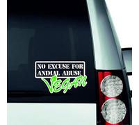 Vegan Sign No Excuse For Animal Abuse Greener Planet