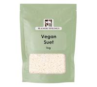 Vegan Suet 1kg by Manor Springs - Premium Plant-Based Suet for Baking & Cooking