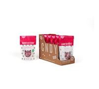 Vegan Sweets, CANDY KITTENS VERY CHERRY Packed With Fruit Juice & Natural Ingredients, Big Flavours From Little Kittens, Vegetarian Sweets - CASE OF 7x Sweet Bags (140g)