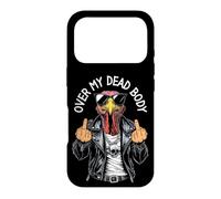 Vegan Thanksgiving Funny Angry Turkey Middle Finger Punk Case for iPhone 17 Pro
