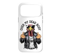 Vegan Thanksgiving Funny Angry Turkey Middle Finger Punk Case for iPhone 17 Pro Max