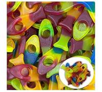 Vegan Variety Pack - Assorted Plant-Based Candy Mix, Dairy Free & Gelatine Free (1500g, Vegan Funky Freaky Fish Sweet)