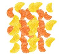 Vegan Vegetarian Orange & Lemon Jelly Sweets - Sugar-Coated Fruit Flavoured Candy - Retro & Modern Flavours - Gluten & Gelatine Free - 250g, 500g, 1kg, 2.5kg Bulk Pack (2.5 KG)