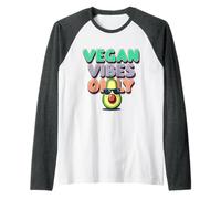 Vegan Vibes Raglan Baseball Tee