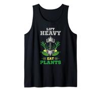Vegan Workout in Vegan Gym for Lift Heavy Eat Plants Tank Top