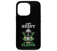 Vegan Workout in Vegan Gym for Lifting Heavy Eating Plants Case for iPhone 13 Pro
