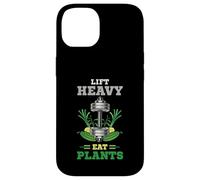 Vegan Workout in Vegan Gym for Lifting Heavy Eating Plants Case for iPhone 14