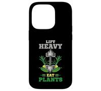 Vegan Workout in Vegan Gym for Lifting Heavy Eating Plants Case for iPhone 14 Pro