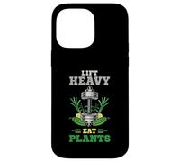 Vegan Workout in Vegan Gym for Lifting Heavy Eating Plants Case for iPhone 14 Pro Max