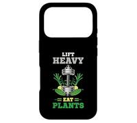 Vegan Workout in Vegan Gym for Lifting Heavy Eating Plants Case for iPhone 17 Pro