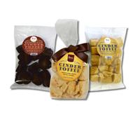 VeganBox Cinder Toffee Selection Box, 3 Honeycomb Varieties