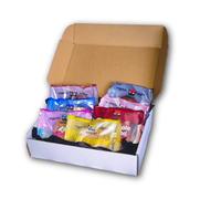 VeganBox Premium Cookie Gift Box, 7 Plant-Based Assorted Cookies, Gluten-Free, Dairy-Free, No Added Sugar