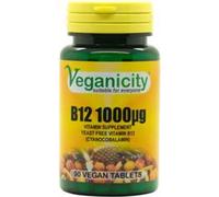 Veganicity B12 1000ug 90 Vtabs sometimes lacking in the vegan diet and need