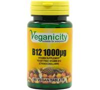 Veganicity B12 1000ug 90 Vtabs sometimes lacking in the vegan diet and need