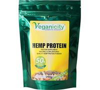 Veganicity Hemp Protein Powder : Natural and Unflavoured 50% Protein Powder : 250g, in a Recyclable Pouch