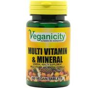 Veganicity Multi Vitamins & Minerals 60 Vtabs 27 essential nutrients