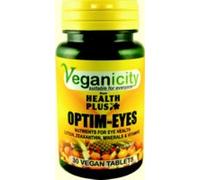 Veganicity Optim-Eyes 30 Vtabs containing Lutein Zeaxanthin Bilberry and