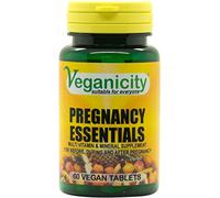 Veganicity Pregnancy Essentials Multivitamin : Women's Health Supplement : 60 Tablets, in a Planet-Friendly 99% Recycled Pot