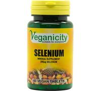 Veganicity Selenium 200µg : Antioxidant mineral : 60 tablets